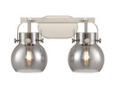 Bathroom Fixtures Two Lights by Innovations ( 405 | 423-2W-SN-G410-6SM Downtown Urban ) 