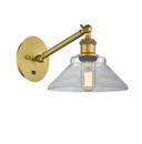 Sconces Single Glass by Innovations ( 405 | 317-1W-BB-G132-LED Ballston ) 