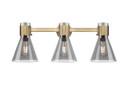 Bathroom Fixtures Three Lights by Innovations ( 405 | 464-3W-BB-G464C-7SM Downtown Urban ) 