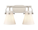 Bathroom Fixtures Two Lights by Innovations ( 405 | 423-2W-SN-G411-6WH Downtown Urban ) 