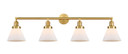 Bathroom Fixtures Four Lights by Innovations ( 405 | 215-SG-G41 Franklin Restoration ) 