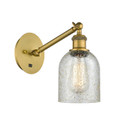 Sconces Single Glass by Innovations ( 405 | 317-1W-BB-G259 Ballston ) 