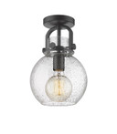 Semi-Flush Mts. Glass Down by Innovations ( 405 | 410-1F-BK-G410-8SDY Downtown Urban ) 