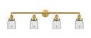 Bathroom Fixtures Four Lights by Innovations ( 405 | 215-SG-G52-LED Franklin Restoration ) 