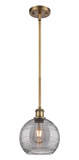 Mini Pendants Glass Down by Innovations ( 405 | 516-1S-BB-G1213-8SM Ballston ) 