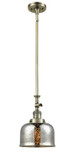 Mini Pendants Glass Down by Innovations ( 405 | 206-AB-G78-LED Franklin Restoration ) 