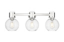 Bathroom Fixtures Three Lights by Innovations ( 405 | 464-3W-PN-G464B-7SDY Downtown Urban ) 