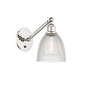 Sconces Single Glass by Innovations ( 405 | 317-1W-PN-G382-LED Ballston ) 