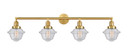 Bathroom Fixtures Four Lights by Innovations ( 405 | 215-SG-G534-LED Franklin Restoration ) 