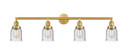 Bathroom Fixtures Four Lights by Innovations ( 405 | 215-SG-G54 Franklin Restoration ) 