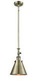 Mini Pendants Metal Shade by Innovations ( 405 | 206-AB-M13-AB-LED Franklin Restoration ) 