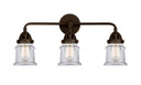 Bathroom Fixtures Three Lights by Innovations ( 405 | 288-3W-OB-G182S Nouveau 2 ) 