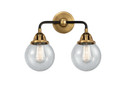 Bathroom Fixtures Two Lights by Innovations ( 405 | 288-2W-BAB-G204-6 Nouveau 2 ) 