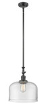 Pendants Glass Down by Innovations ( 405 | 206-OB-G72-L-LED Franklin Restoration ) 