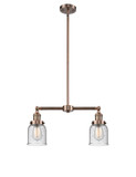 Mid. Chandeliers Glass Down by Innovations ( 405 | 209-AC-G54 Franklin Restoration ) 
