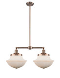 Mid. Chandeliers Glass Down by Innovations ( 405 | 209-AC-G541 Franklin Restoration ) 