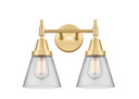 Bathroom Fixtures Two Lights by Innovations ( 405 | 447-2W-SG-G62 Caden ) 