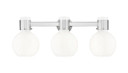 Bathroom Fixtures Three Lights by Innovations ( 405 | 464-3W-SN-G464B-7GW Downtown Urban ) 