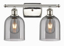 Bathroom Fixtures Two Lights by Innovations ( 405 | 516-2W-PN-G558-6SM Ballston ) 