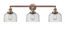 Bathroom Fixtures Three Lights by Innovations ( 405 | 205-AC-G74 Franklin Restoration ) 