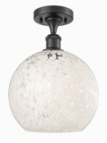 Semi-Flush Mts. Glass Down by Innovations ( 405 | 516-1C-BK-G1216-10WM Ballston ) 
