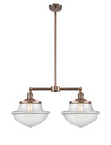 Mid. Chandeliers Glass Down by Innovations ( 405 | 209-AC-G542 Franklin Restoration ) 