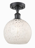 Semi-Flush Mts. Glass Down by Innovations ( 405 | 516-1C-BK-G1216-8WM Ballston ) 