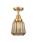 Semi-Flush Mts. Directional by Innovations ( 405 | 447-1C-SG-G146-LED Caden ) 