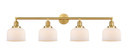 Bathroom Fixtures Four Lights by Innovations ( 405 | 215-SG-G71-LED Franklin Restoration ) 
