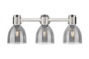Bathroom Fixtures Three Lights by Innovations ( 405 | 464-3W-SN-G464D-7SM Downtown Urban ) 