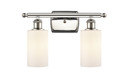 Bathroom Fixtures Two Lights by Innovations ( 405 | 516-2W-PN-G801-LED Ballston ) 