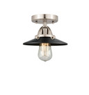 Semi-Flush Mts. Exposed Lamps by Innovations ( 405 | 288-1C-SN-M6-BK Nouveau 2 ) 