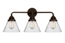 Bathroom Fixtures Three Lights by Innovations ( 405 | 288-3W-OB-G44 Nouveau 2 ) 