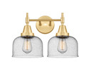 Bathroom Fixtures Two Lights by Innovations ( 405 | 447-2W-SG-G74-LED Caden ) 
