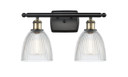 Bathroom Fixtures Two Lights by Innovations ( 405 | 516-2W-BAB-G382-LED Ballston ) 