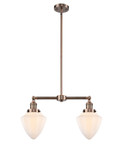 Linear/Island 2 Light Bar by Innovations ( 405 | 209-AC-G661-7 Franklin Restoration ) 