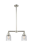 Mid. Chandeliers Glass Down by Innovations ( 405 | 209-PN-G54-LED Franklin Restoration ) 