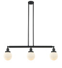 Linear/Island 3 Light Bar by Innovations ( 405 | 213-BK-G201-6-LED Franklin Restoration ) 