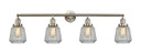 Bathroom Fixtures Four Lights by Innovations ( 405 | 215-SN-G142-LED Franklin Restoration ) 