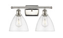 Bathroom Fixtures Two Lights by Innovations ( 405 | 516-2W-PN-GBD-752 Ballston ) 