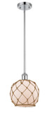 Mini Pendants Glass Down by Innovations ( 405 | 516-1S-PC-G121-8RB-LED Ballston ) 