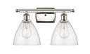 Bathroom Fixtures Two Lights by Innovations ( 405 | 516-2W-PN-GBD-754 Ballston ) 