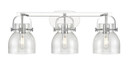 Bathroom Fixtures Three Lights by Innovations ( 405 | 423-3W-PC-G412-6SDY Downtown Urban ) 