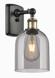 Sconces Single Glass by Innovations ( 405 | 516-1W-BAB-G558-6SM Ballston ) 