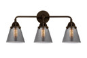 Bathroom Fixtures Three Lights by Innovations ( 405 | 288-3W-OB-G63 Nouveau 2 ) 