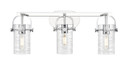 Bathroom Fixtures Three Lights by Innovations ( 405 | 423-3W-PC-G423-7DE Downtown Urban ) 