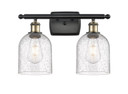 Bathroom Fixtures Two Lights by Innovations ( 405 | 516-2W-BAB-G558-6SDY Ballston ) 