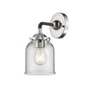 Sconces Single Glass by Innovations ( 405 | 284-1W-BPN-G52 Nouveau ) 
