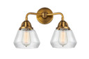 Bathroom Fixtures Two Lights by Innovations ( 405 | 288-2W-BB-G172 Nouveau 2 ) 