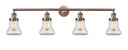 Bathroom Fixtures Four Lights by Innovations ( 405 | 215-AC-G192 Franklin Restoration ) 